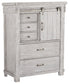 Brashland  Panel Bed With Mirrored Dresser And Chest at Towne & Country Furniture (AL) furniture, home furniture, home decor, sofa, bedding