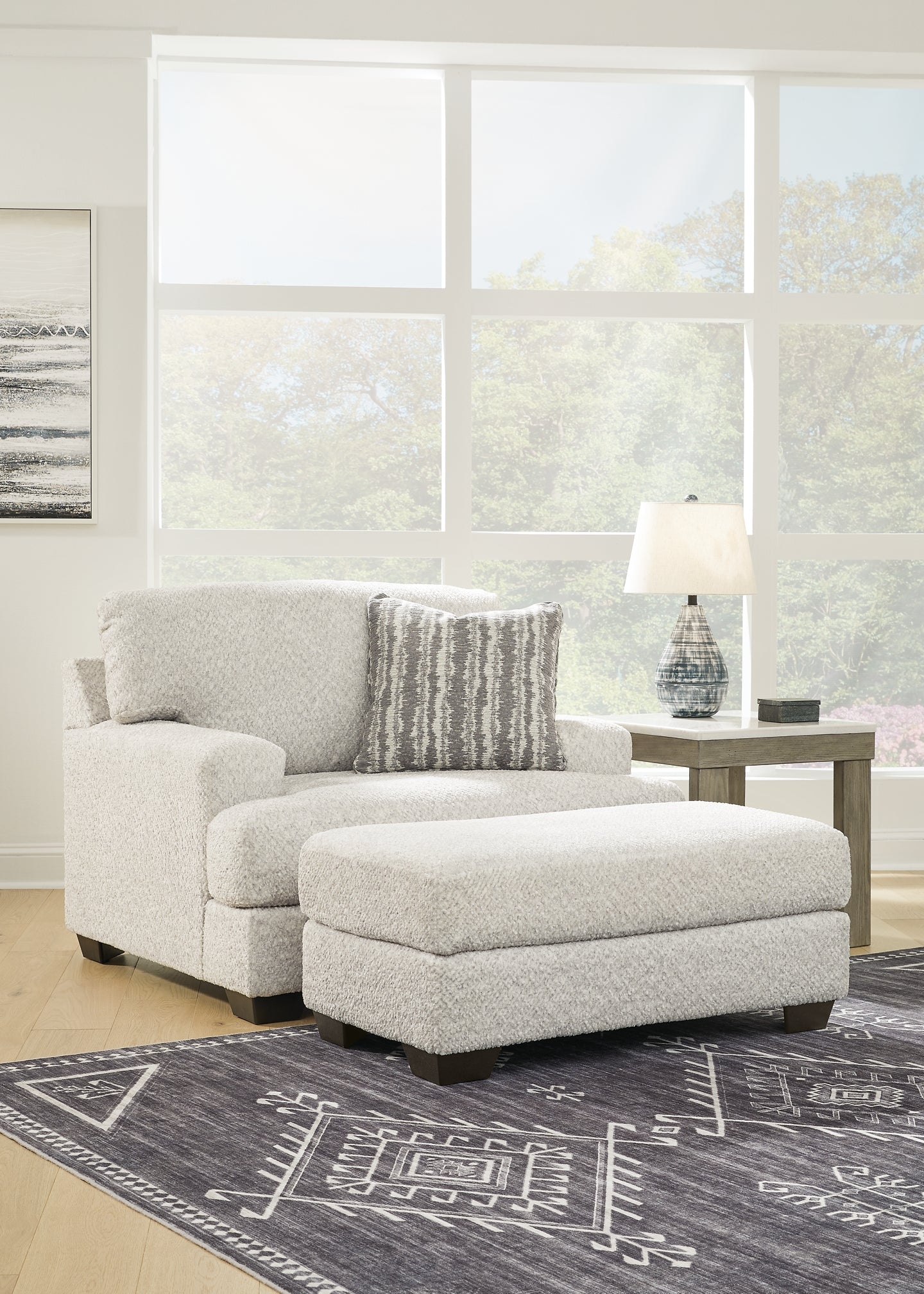 Brebryan Chair and Ottoman at Towne & Country Furniture (AL) furniture, home furniture, home decor, sofa, bedding