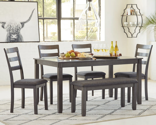 Bridson RECT DRM Table Set (6/CN) at Towne & Country Furniture (AL) furniture, home furniture, home decor, sofa, bedding