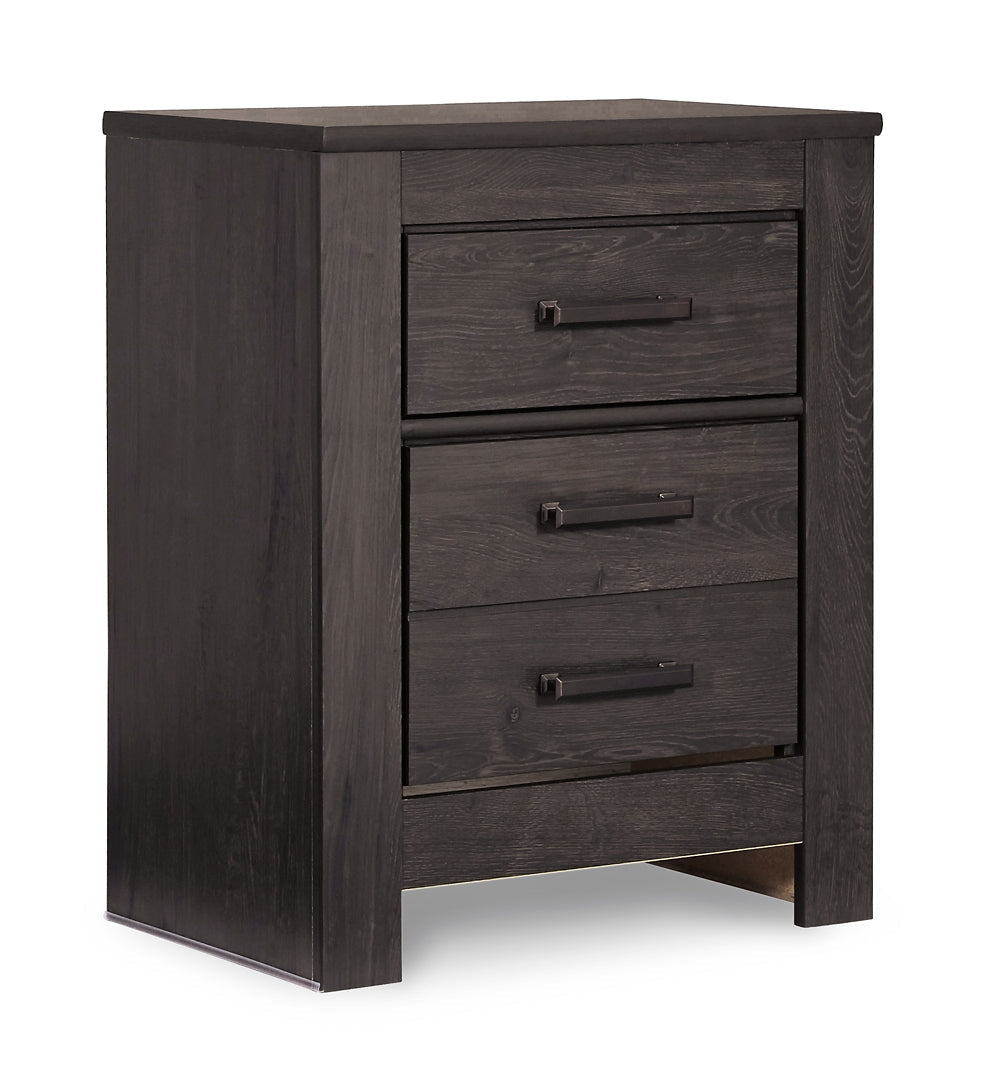 Brinxton Full Panel Bed with Mirrored Dresser, Chest and 2 Nightstands at Towne & Country Furniture (AL) furniture, home furniture, home decor, sofa, bedding