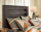 Brinxton Full Panel Bed with Mirrored Dresser and Chest at Towne & Country Furniture (AL) furniture, home furniture, home decor, sofa, bedding