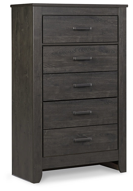 Brinxton Full Panel Bed with Mirrored Dresser and Chest at Towne & Country Furniture (AL) furniture, home furniture, home decor, sofa, bedding