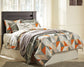 Brinxton Full Panel Headboard with Mirrored Dresser at Towne & Country Furniture (AL) furniture, home furniture, home decor, sofa, bedding