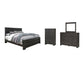 Brinxton King Panel Bed with Mirrored Dresser and Chest at Towne & Country Furniture (AL) furniture, home furniture, home decor, sofa, bedding
