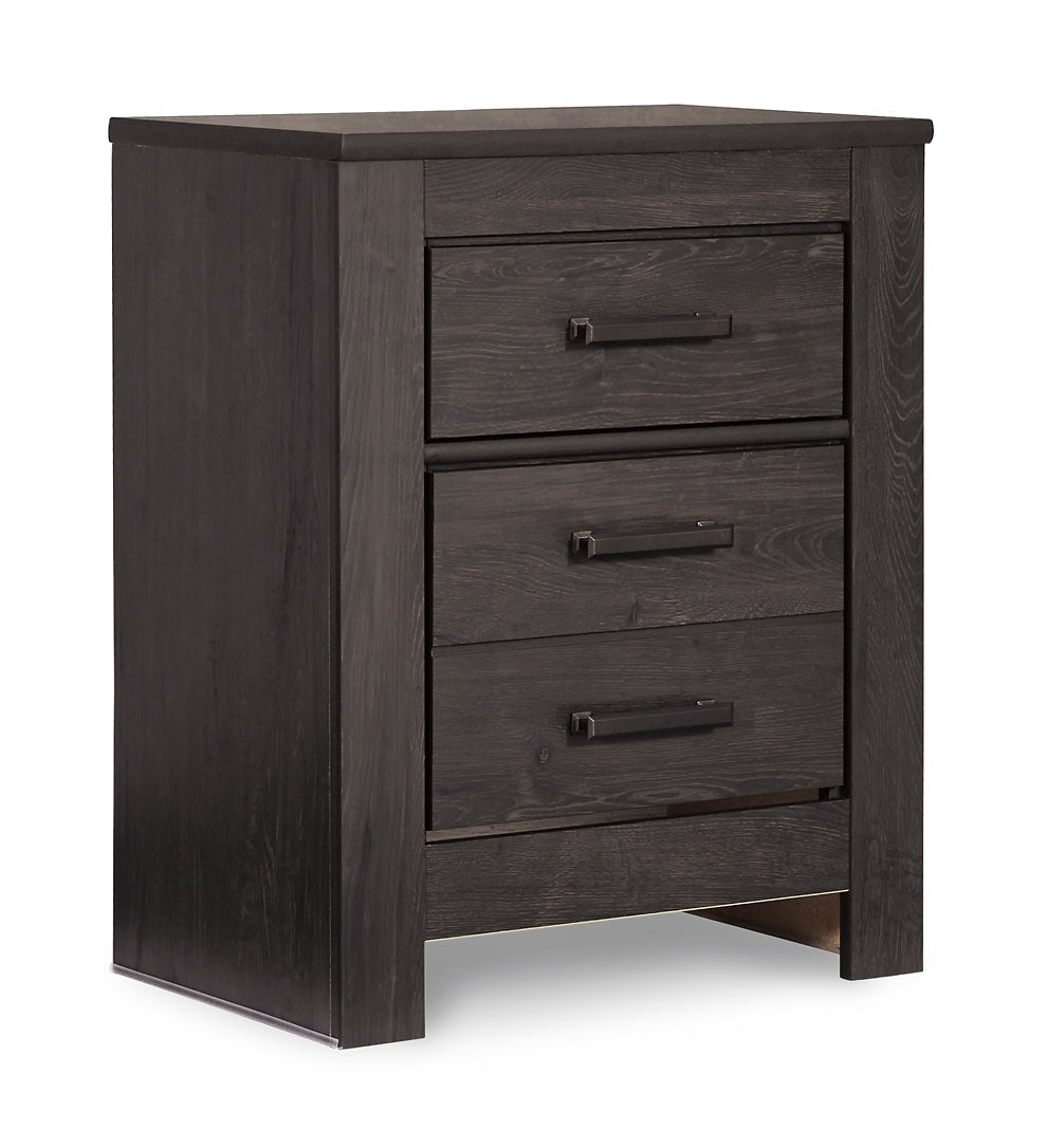 Brinxton Queen/Full Panel Headboard with Mirrored Dresser, Chest and Nightstand at Towne & Country Furniture (AL) furniture, home furniture, home decor, sofa, bedding