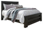 Brinxton Queen Panel Bed with Mirrored Dresser, Chest and 2 Nightstands at Towne & Country Furniture (AL) furniture, home furniture, home decor, sofa, bedding