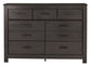 Brinxton Seven Drawer Dresser at Towne & Country Furniture (AL) furniture, home furniture, home decor, sofa, bedding