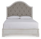 Brollyn  Upholstered Panel Bed at Towne & Country Furniture (AL) furniture, home furniture, home decor, sofa, bedding