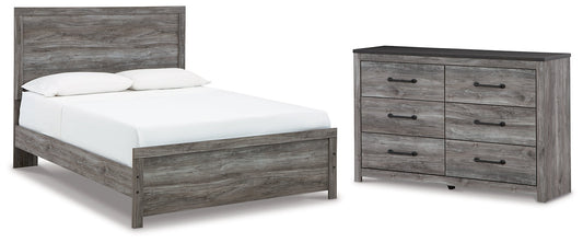 Bronyan Queen Panel Bed with Dresser at Towne & Country Furniture (AL) furniture, home furniture, home decor, sofa, bedding