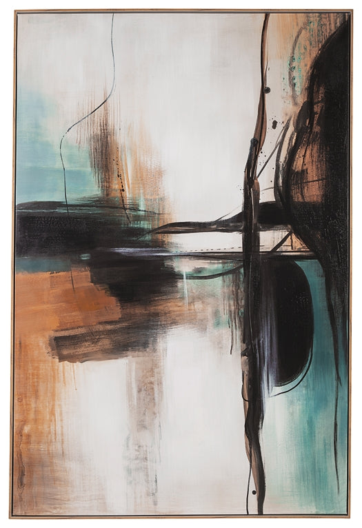 Brunonia Wall Art at Towne & Country Furniture (AL) furniture, home furniture, home decor, sofa, bedding