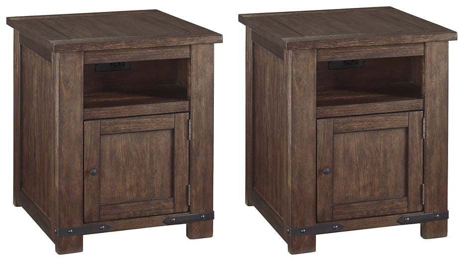 Budmore 2 End Tables at Towne & Country Furniture (AL) furniture, home furniture, home decor, sofa, bedding