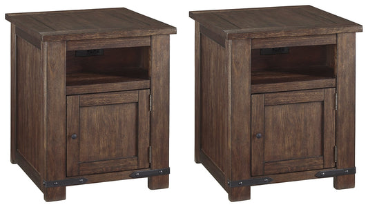 Budmore 2 End Tables at Towne & Country Furniture (AL) furniture, home furniture, home decor, sofa, bedding