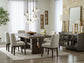 Burkhaus Dining Table and 6 Chairs at Towne & Country Furniture (AL) furniture, home furniture, home decor, sofa, bedding