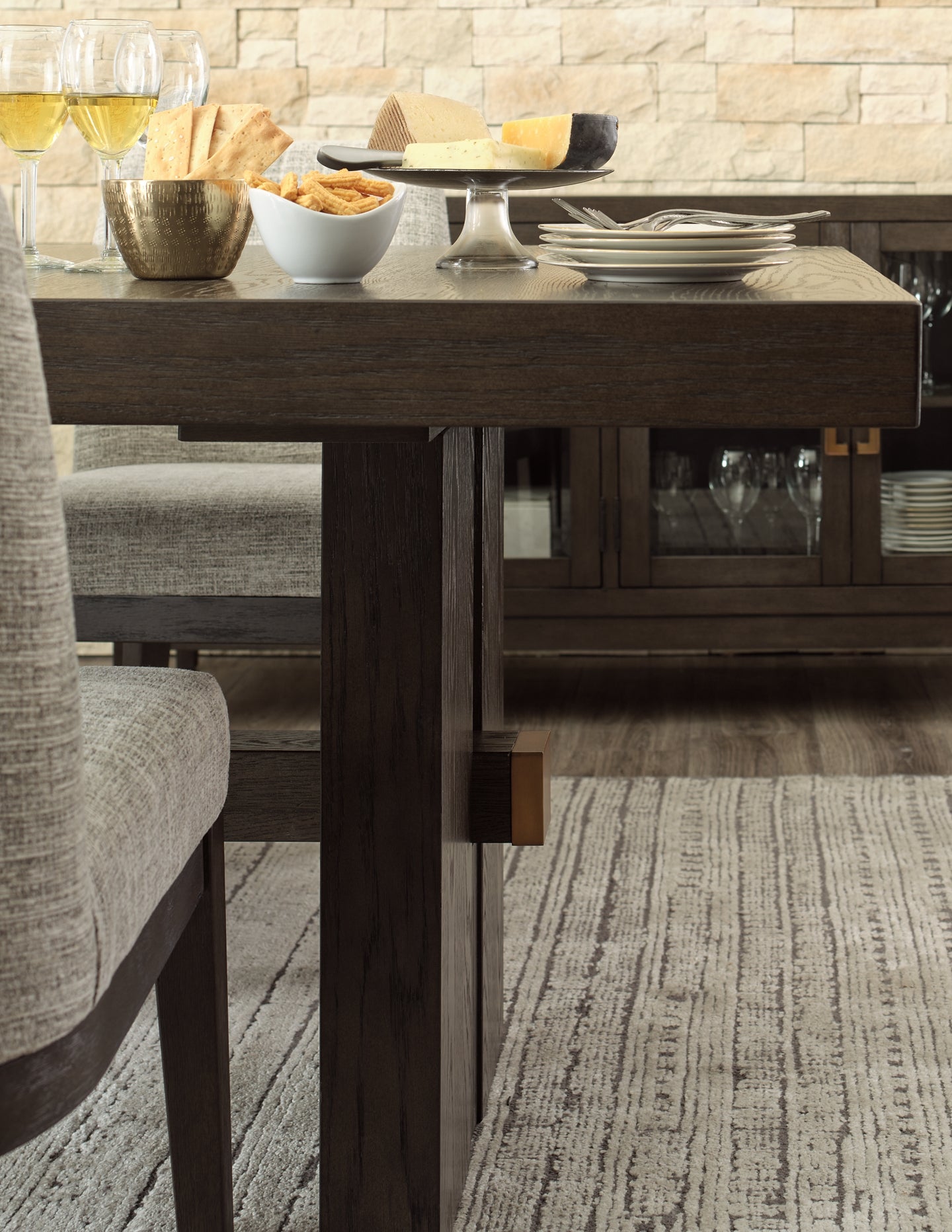 Burkhaus RECT Dining Room EXT Table at Towne & Country Furniture (AL) furniture, home furniture, home decor, sofa, bedding