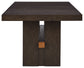 Burkhaus RECT Dining Room EXT Table at Towne & Country Furniture (AL) furniture, home furniture, home decor, sofa, bedding