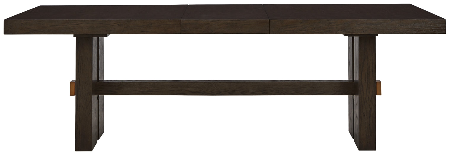 Burkhaus RECT Dining Room EXT Table at Towne & Country Furniture (AL) furniture, home furniture, home decor, sofa, bedding
