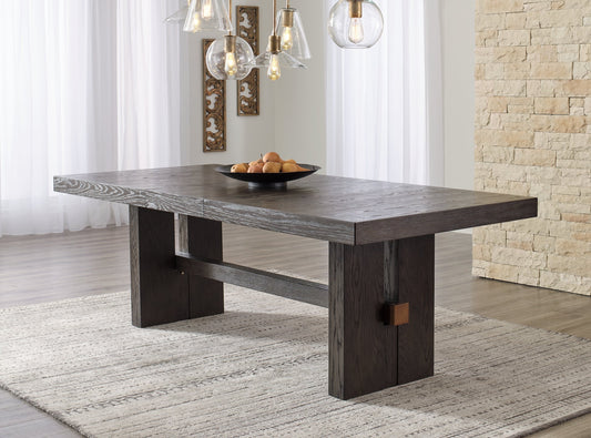 Burkhaus RECT Dining Room EXT Table at Towne & Country Furniture (AL) furniture, home furniture, home decor, sofa, bedding