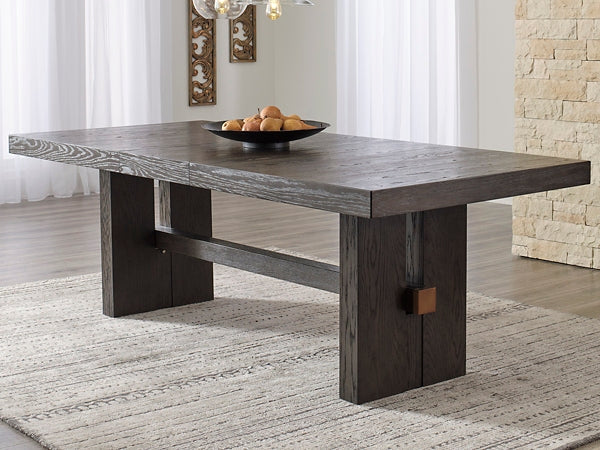 Burkhaus RECT Dining Room EXT Table at Towne & Country Furniture (AL) furniture, home furniture, home decor, sofa, bedding