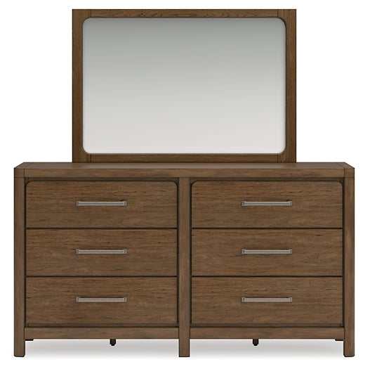 Cabalynn California King Panel Bed with Storage with Mirrored Dresser and Chest at Towne & Country Furniture (AL) furniture, home furniture, home decor, sofa, bedding