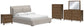 Cabalynn California King Upholstered Bed with Mirrored Dresser, Chest and Nightstand at Towne & Country Furniture (AL) furniture, home furniture, home decor, sofa, bedding