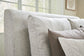 Cabalynn California King Upholstered Bed with Mirrored Dresser and Nightstand at Towne & Country Furniture (AL) furniture, home furniture, home decor, sofa, bedding
