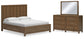Cabalynn King Panel Bed with Storage with Mirrored Dresser at Towne & Country Furniture (AL) furniture, home furniture, home decor, sofa, bedding