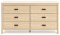Cabinella Six Drawer Dresser at Towne & Country Furniture (AL) furniture, home furniture, home decor, sofa, bedding
