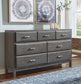 Caitbrook Dresser at Towne & Country Furniture (AL) furniture, home furniture, home decor, sofa, bedding