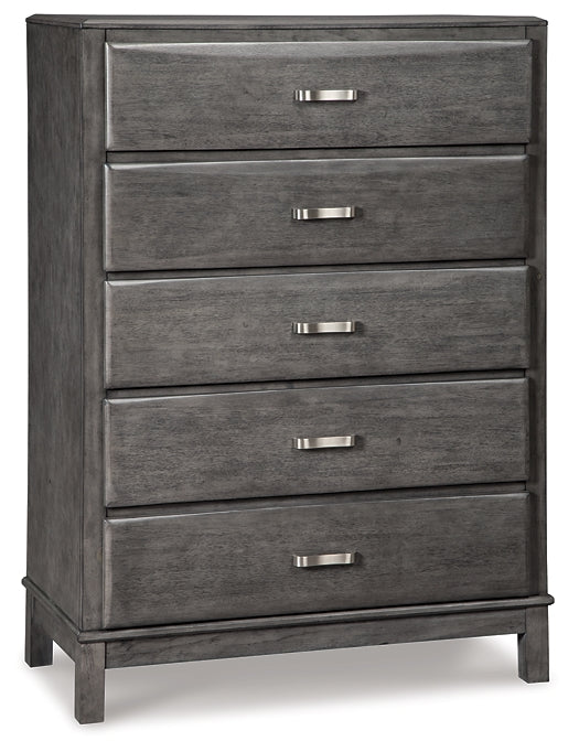 Caitbrook Five Drawer Chest at Towne & Country Furniture (AL) furniture, home furniture, home decor, sofa, bedding