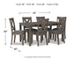 Caitbrook RECT DRM Table Set (7/CN) at Towne & Country Furniture (AL) furniture, home furniture, home decor, sofa, bedding