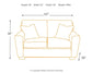 Calicho Loveseat at Towne & Country Furniture (AL) furniture, home furniture, home decor, sofa, bedding