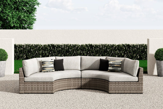 Calworth 2-Piece Outdoor Sectional at Towne & Country Furniture (AL) furniture, home furniture, home decor, sofa, bedding