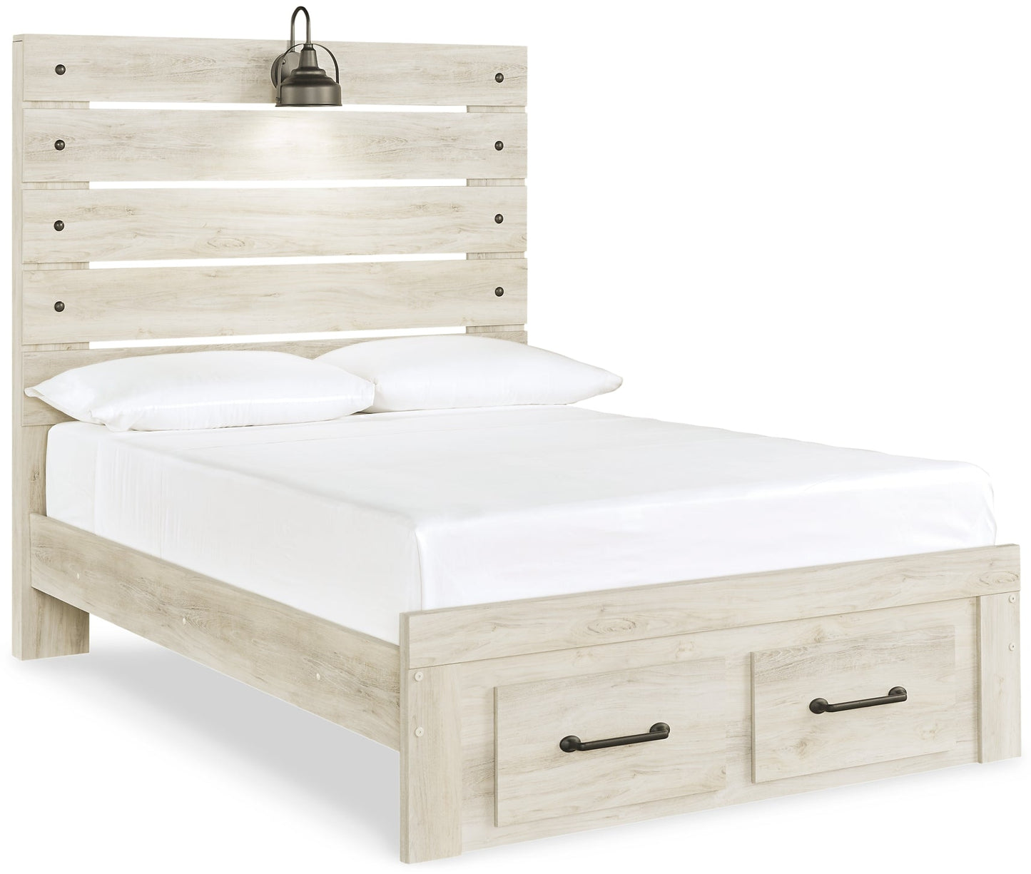 Cambeck Full Panel Bed with 2 Storage Drawers with Dresser at Towne & Country Furniture (AL) furniture, home furniture, home decor, sofa, bedding