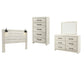 Cambeck King Panel Headboard with Mirrored Dresser and Chest at Towne & Country Furniture (AL) furniture, home furniture, home decor, sofa, bedding