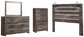 Cambeck King Panel Headboard with Mirrored Dresser and Chest at Towne & Country Furniture (AL) furniture, home furniture, home decor, sofa, bedding