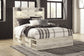 Cambeck Queen Panel Bed with 4 Storage Drawers with Mirrored Dresser, Chest and 2 Nightstands at Towne & Country Furniture (AL) furniture, home furniture, home decor, sofa, bedding