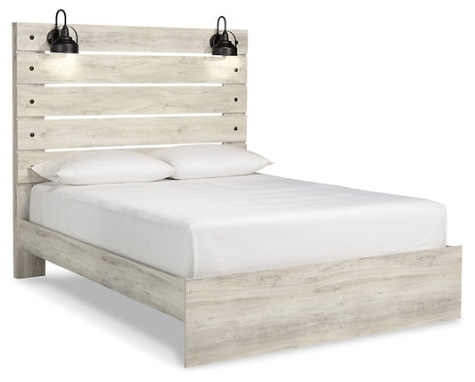 Cambeck Queen Panel Bed with Mirrored Dresser and Nightstand at Towne & Country Furniture (AL) furniture, home furniture, home decor, sofa, bedding