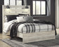 Cambeck Queen Panel Bed with Mirrored Dresser and Nightstand at Towne & Country Furniture (AL) furniture, home furniture, home decor, sofa, bedding