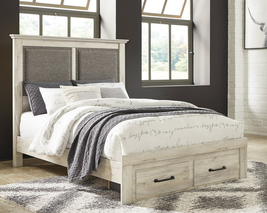 Cambeck Queen Upholstered Panel Storage Bed at Towne & Country Furniture (AL) furniture, home furniture, home decor, sofa, bedding