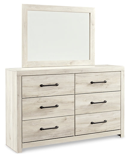 Cambeck Twin Panel Bed with Mirrored Dresser, Chest and Nightstand at Towne & Country Furniture (AL) furniture, home furniture, home decor, sofa, bedding