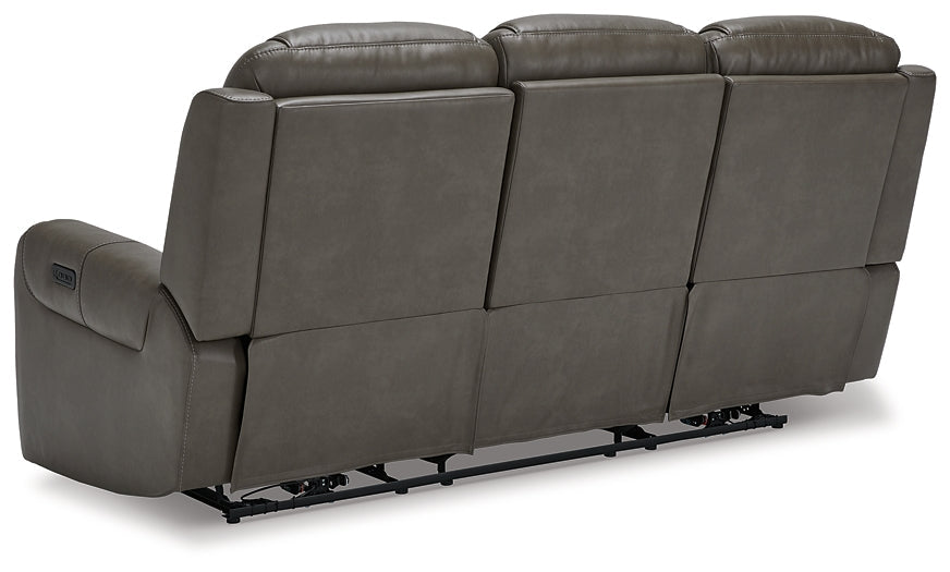 Card Player PWR REC Sofa with ADJ Headrest at Towne & Country Furniture (AL) furniture, home furniture, home decor, sofa, bedding
