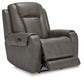 Card Player PWR Recliner/ADJ Headrest at Towne & Country Furniture (AL) furniture, home furniture, home decor, sofa, bedding