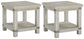 Carynhurst 2 End Tables at Towne & Country Furniture (AL) furniture, home furniture, home decor, sofa, bedding