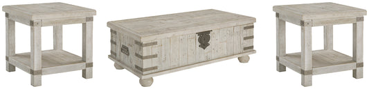 Carynhurst Coffee Table with 2 End Tables at Towne & Country Furniture (AL) furniture, home furniture, home decor, sofa, bedding