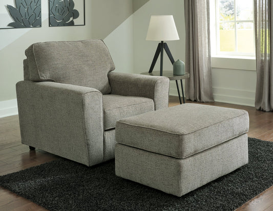 Cascilla Chair and Ottoman at Towne & Country Furniture (AL) furniture, home furniture, home decor, sofa, bedding