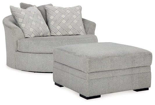 Casselbury Chair and Ottoman at Towne & Country Furniture (AL) furniture, home furniture, home decor, sofa, bedding