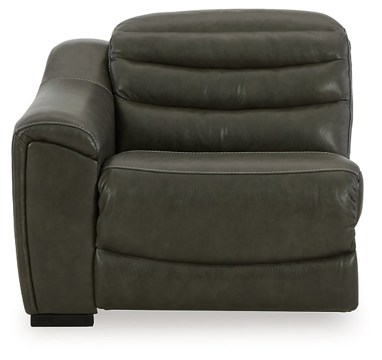 Center Line 6-Piece Sectional with Recliner at Towne & Country Furniture (AL) furniture, home furniture, home decor, sofa, bedding
