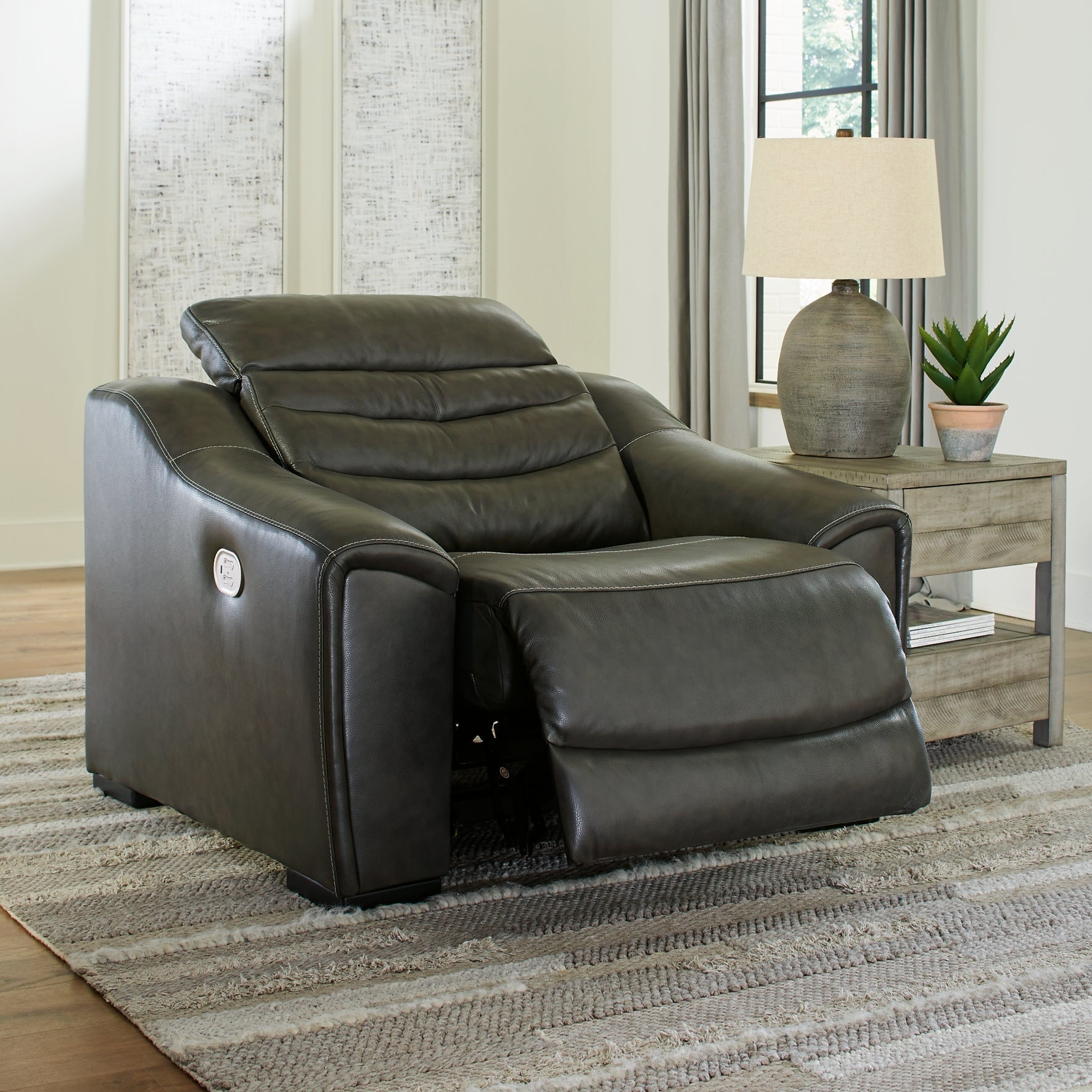 Center Line 6-Piece Sectional with Recliner at Towne & Country Furniture (AL) furniture, home furniture, home decor, sofa, bedding