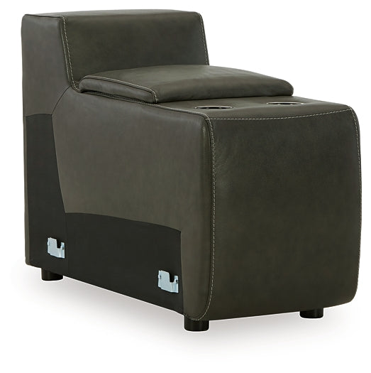 Center Line 6-Piece Sectional with Recliner at Towne & Country Furniture (AL) furniture, home furniture, home decor, sofa, bedding