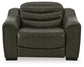 Center Line 6-Piece Sectional with Recliner at Towne & Country Furniture (AL) furniture, home furniture, home decor, sofa, bedding